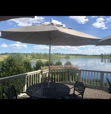 Just one of our patios!