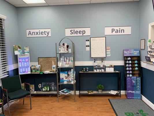 You can browse in the store or shop online.