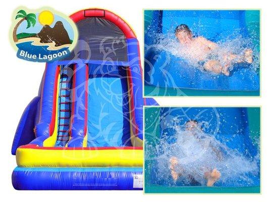 Blue Lagoon Waterslide
