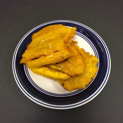 Fried Green Plantains