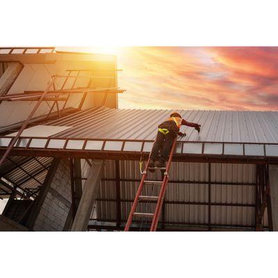 "Safeguard your business with our professional roof repair services for commercial properties...