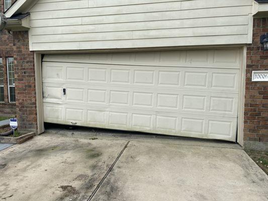 Replace old damaged door