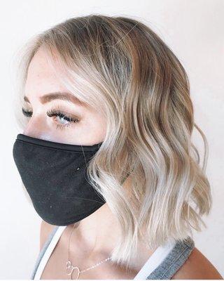Blonde balayage by Stylist Melanie