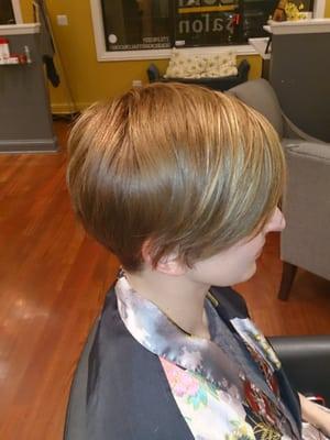Color correction after