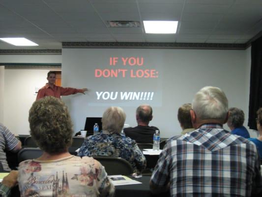 Complimentary workshops are just one of the value added services we provide.