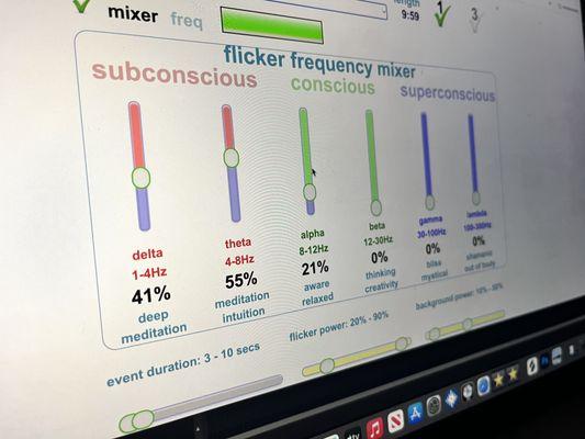 Explore different brainwave states...