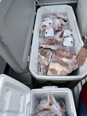 My 1/2 cow just beautiful!