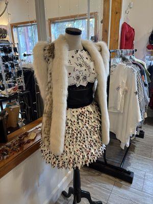 The coolest art dress