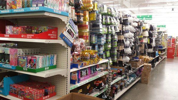 Plenty of each item seems to be the rule at this Dollar Tree.