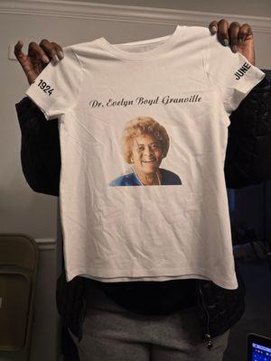 Front of the shirt