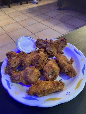 Fried chicken wings
