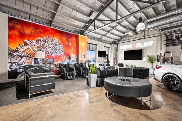 Prestman Auto SLC Showroom Customer Lounge