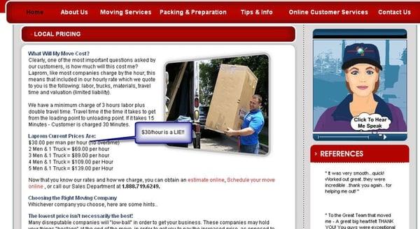 LAPROM moving company