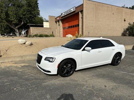 Detailed and windows tinted