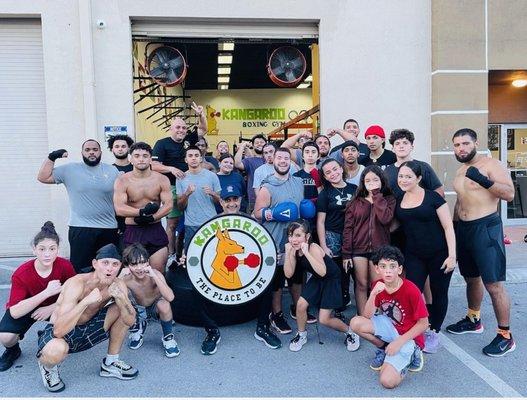 Kangaroo Boxing Gym "the Home of El Jefe" The place to be!!
