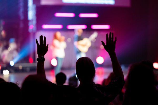 Saturday 5 PM + Sunday 8, 9:15, and 11 AM worship service.