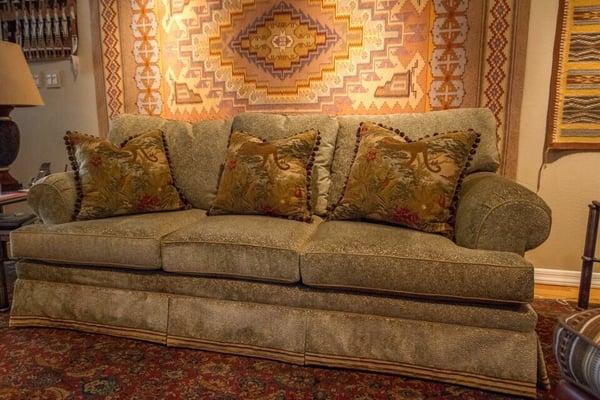 Custom made sofa.