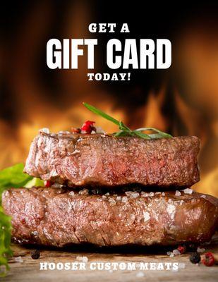 We Offer Gift Cards