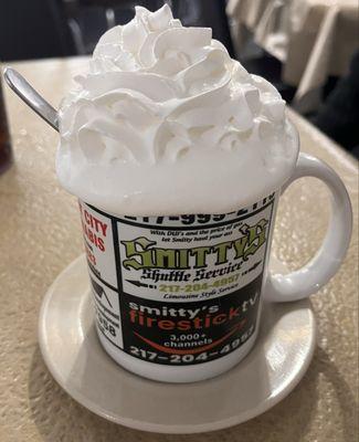 Hot Cocoa with whipped cream