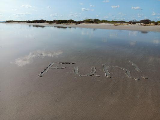 Beach Fun 50 miles away