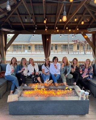 Fantastic outdoor seating area