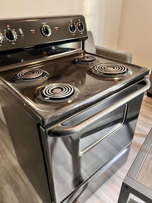 Stove in the living room