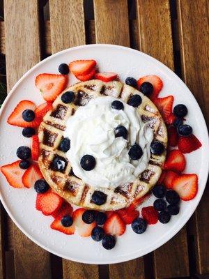 Berry Splash Waffle