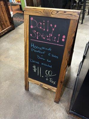 Thursday's Special