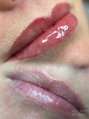 Aquarellelips(before and after)