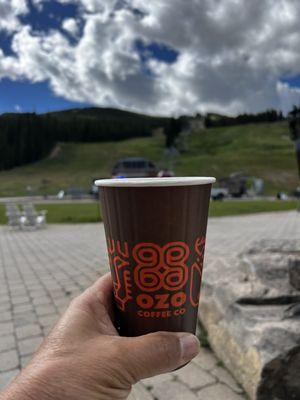 Coffee with a view