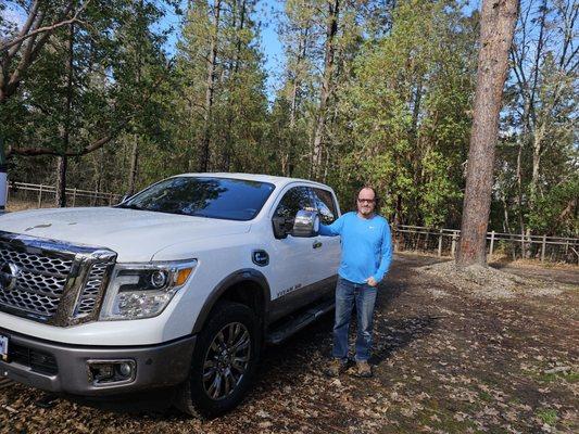 Marc and his new 2017 Nissan Titan XD Platinum Reserve