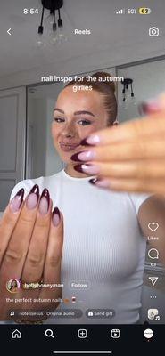 what i asked for and literally showed her