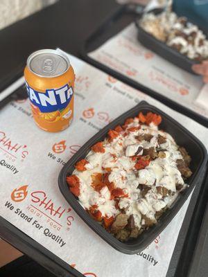 Combo Lamb and Chicken over Rice