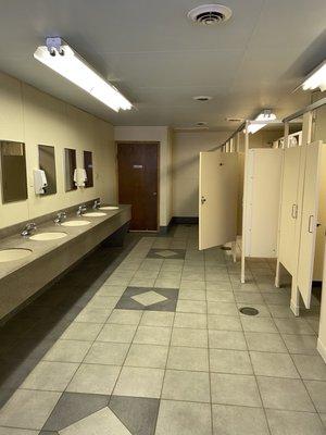 Clean and spotless bathroom