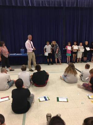 My brother's Award Ceremony in May 2018.