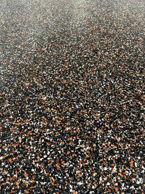 close up of flakes once dry