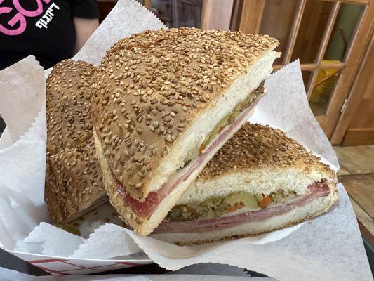 Half Muffaletta Sandwich
