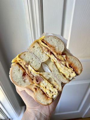 Taylor Ham, Egg and Cheese Sandwich
