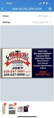 Easy Handyman Services