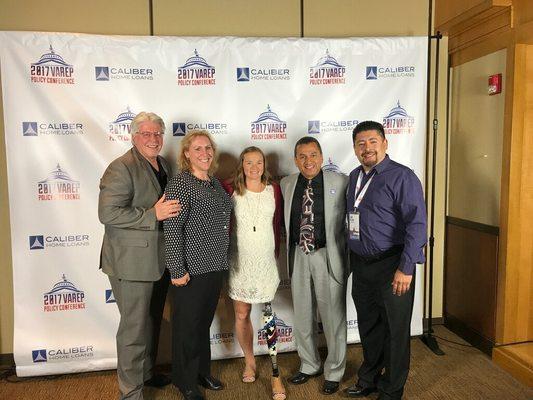 Veterans Assoc. of Real Estate Prof. and Melissa Stockwell, a Wounded Warrior. This woman is inspiring.