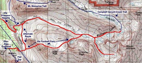 Williwaw Lakes Trail