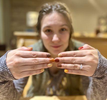 Love the Thanksgiving colors!