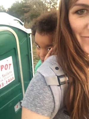 The supervisor is always on her back. : )