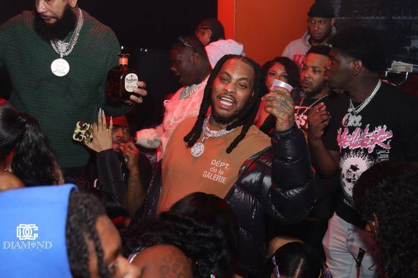 Never know who you will see!