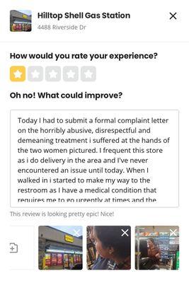 Hilltop Shell Gas Station