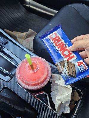 My slurpee and crunch