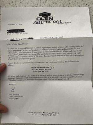 Olen Properties Corportation