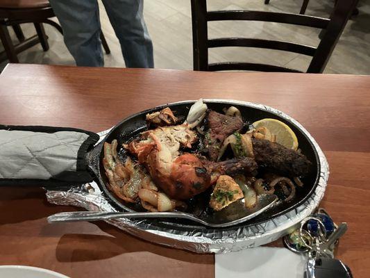 Tandoori mixed grill