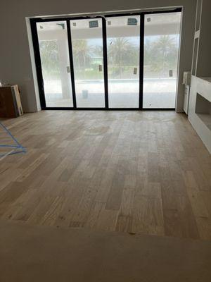 Snapped Flooring