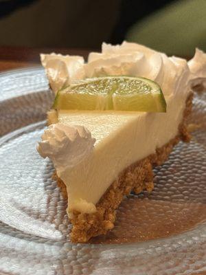 Key lime pie.